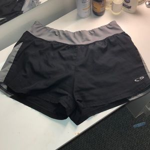 Black Active Apparel Shorts by Champion